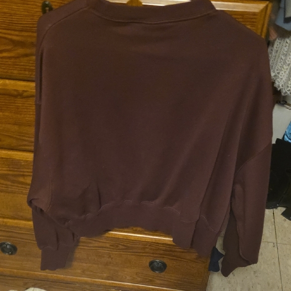 Nike Burgundy Crewneck Sweatshirt - Picture 4 of 4